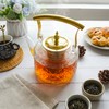 dingdaer High Borosilicate Glass Teapot, 44 oz / 1300 ml
