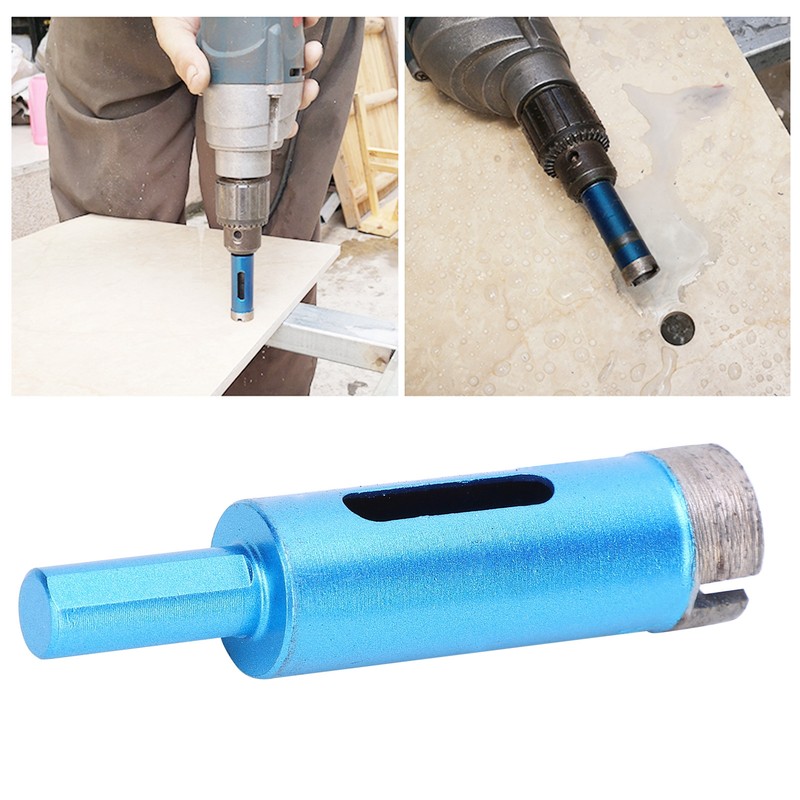 3Pcs Diamond Hole Saw Drill Bit Granite Ceramic Concrete Marble