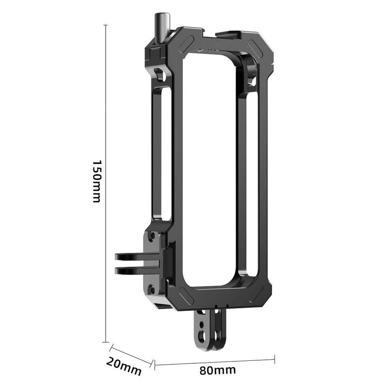 Twaxl Insta360 ONE X3 Applicable Aluminum Alloy Cage Type Expansion
