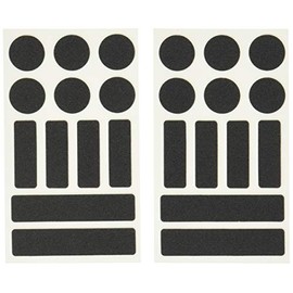 Velos Anti-Slip Sheet, Petalit, 3 Types, PS-24BK x 5, 120 Pieces, Black