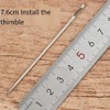 Daiilg 100mm 200pcs Sack Needle Large Hand Sewing Bag Needle