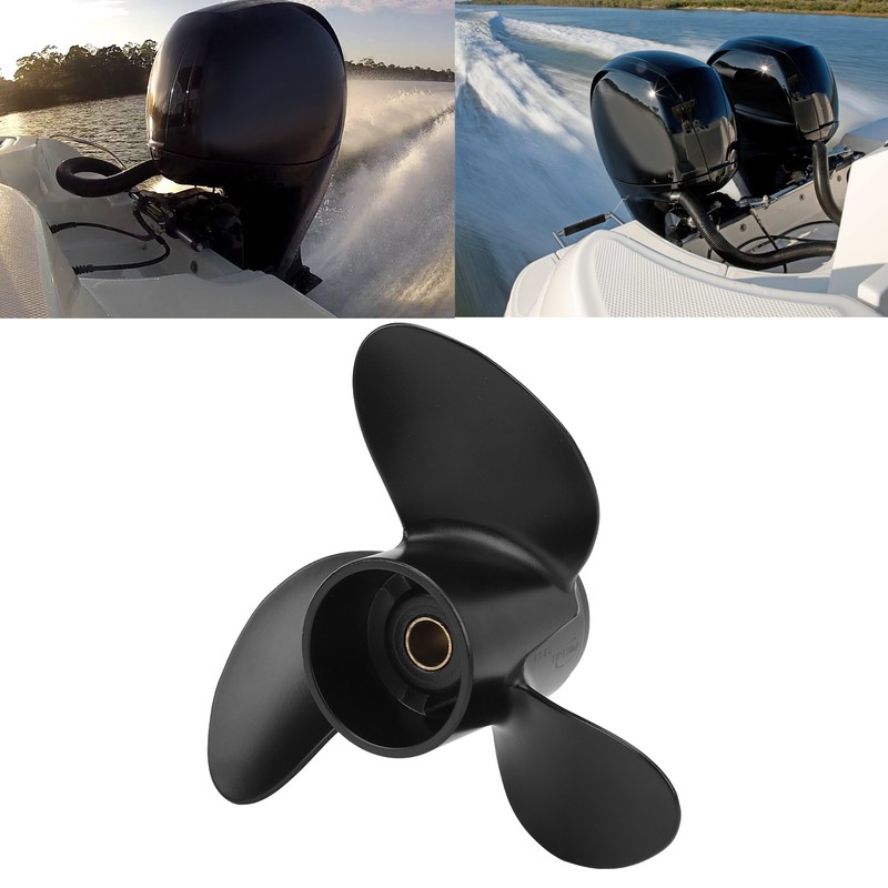 Marine Outboard Propeller 3 Blades 7.8x8in 12 Tooth RH Rotation