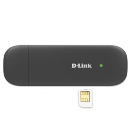 D-Link DWM-222 4G LTE USB Adapter, Up to 150 Mbps Download, USB 2.0, Plug and Play, Compatible with Windows XP/Vista/7/8/10 and Mac OS X 10.5 or higher