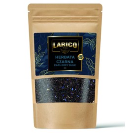 LARICO Premium Earl Grey Black Tea Loose Leaves 50 g / with Bergamot Aroma and Cornflower Petals Blue/Cornflowers/Loose Leaves Black Tea