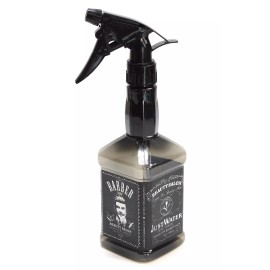 Beauty Headquarters 500ML Hairdressing Spray Bottle Salon Barber Hair Tools Water Sprayer - Black
