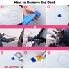 DentWiz Car Dent Repair Kit - Slide Hammer, Glue Gun