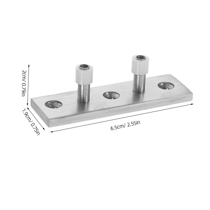 Gadpiparty Stainless Steel Sliding Door Stopper with Precision Slot Design