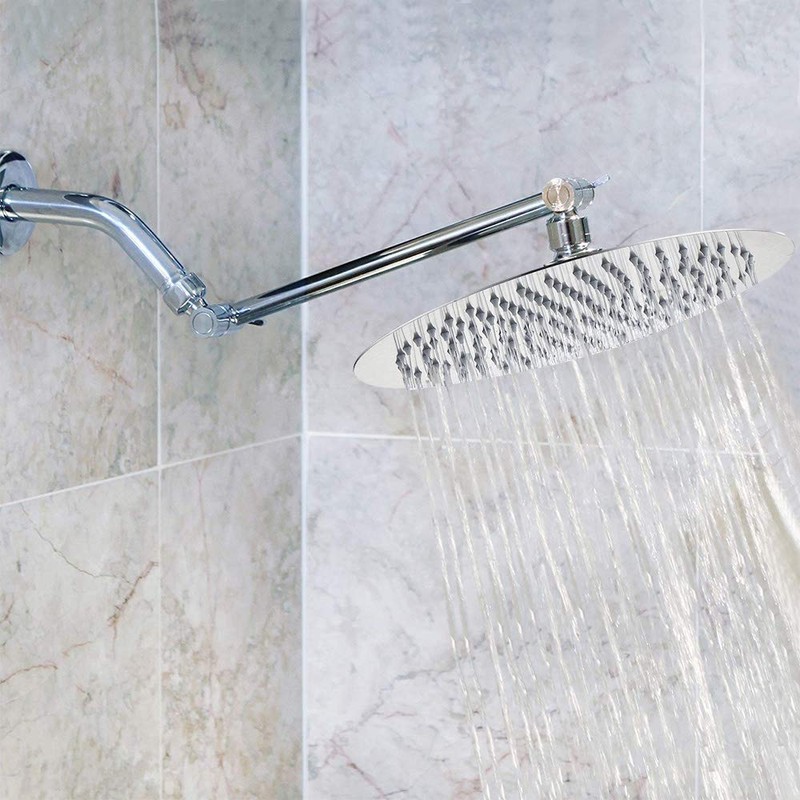 NearMoon Rain Shower Head, Ultra-Thin Design-Pressure Boosting, Awesome Some Experience,