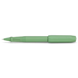 Kaweco Perkeo Jungle Green Rollerball Pen I Plastic Gel Ballpoint Pen in Green I Beginner Ballpoint Pen with Ergonomic Grip for School I 14 g Rollerball Pen with 0.7 mm Lead I Gel Roller Ball Pen 15.5