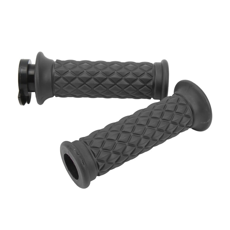 1 Pair 22mm Throttle Handle Grips Universal Comfortable Grasp Fit