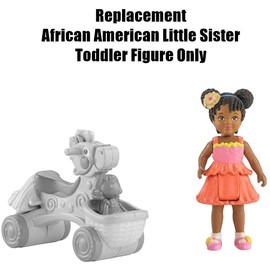 Figura de repuesto para casa de mu ecas Loving Family - BML25 ~ Figura de hermana peque a afroamericana