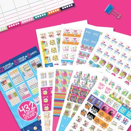 432 Planner Stickers - Every Gal Collection for Calendars and Planners. Holidays, Birthdays, Home, Wedding, Shower, Work, Appointments, Party, Date Night, Seasons, Workout Tracking & Tasks