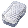Shimomura Kougyou Flavor Dining Room Titanium Palm Grater ATT-744 White