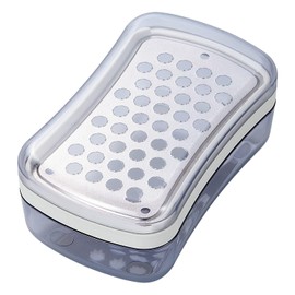 Shimomura Kougyou Flavor Dining Room Titanium Palm Grater ATT-744 White