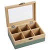 Kesper® Tea Box, Material: FSC® Certified Bamboo, 6 Compartments, with