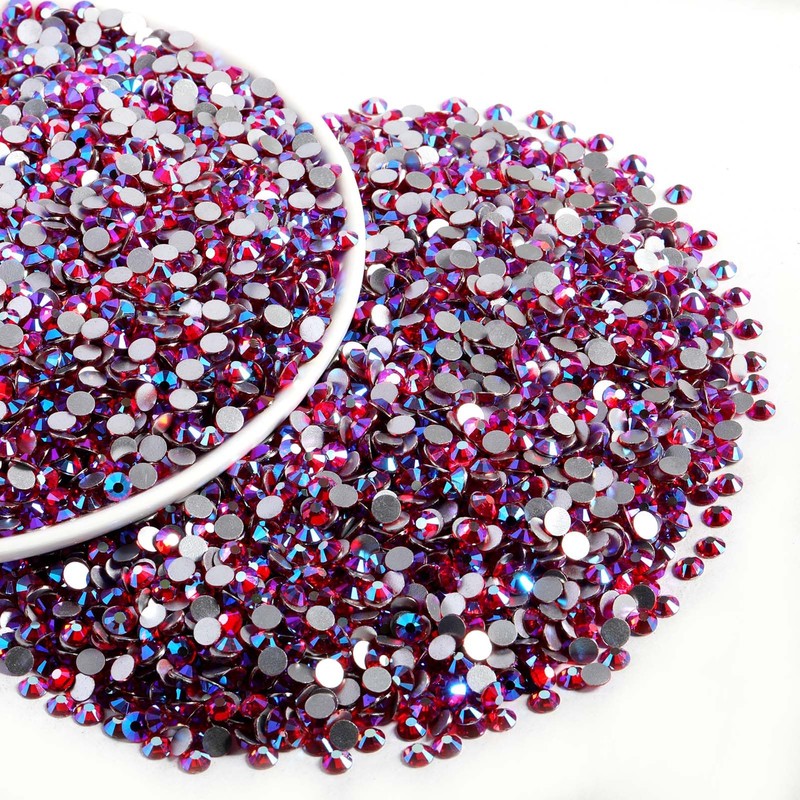Beadsland Flatback Rhinestones Bulk,14400pcs Rhinestones for Nails Crafts Clothes DIY