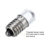 MECCANIXITY 9V/0.06A E10 Mini LED Light Bulbs, 10Pcs Miniature Screw
