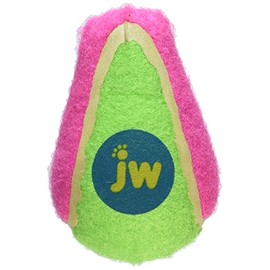JW Pet Company 42200 Proten Speed Ball for Pets, Small, Assorted Colors (Green/Pink or Green/Blue)