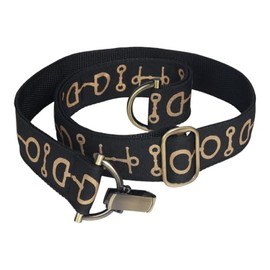 AWST Int'l Lila Snaffle Bits Belt- Black