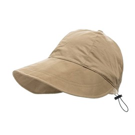 MAKFORT Sun Hat Foldable Summer Hat Women's Breathable Hat Visor Cap Outdoor Hat for Golf Travel Hiking, khaki