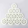 Pack of 100 Plastic Flat Washers 46mm Polypropylene Washers Foam