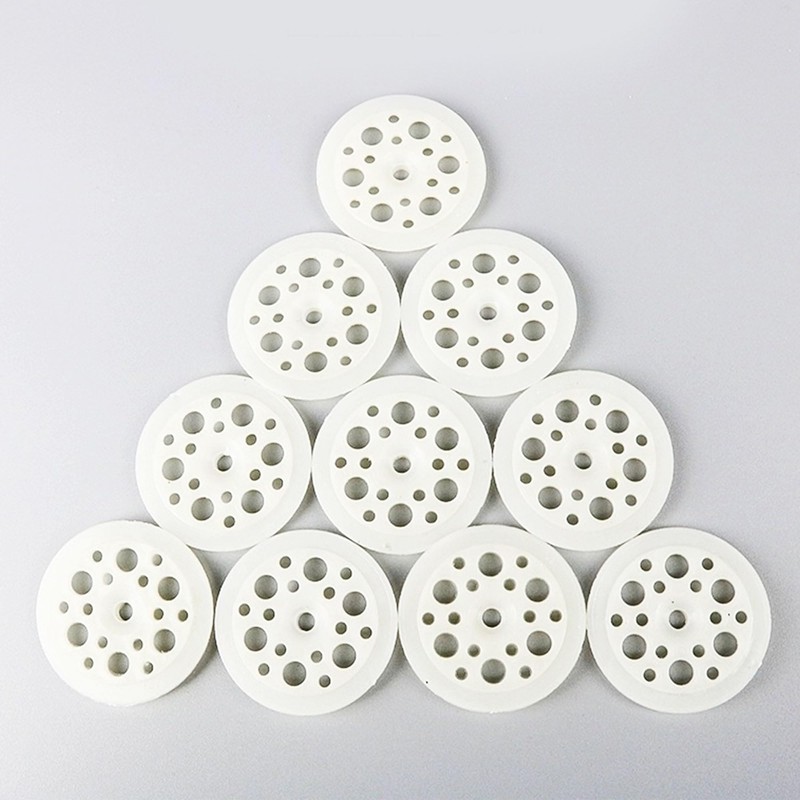 Pack of 100 Plastic Flat Washers 46mm Polypropylene Washers Foam