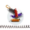 SZB Bicycle Cable Lock, Carabiner, Wire Lock, Lightweight, Anti-Theft, Extendable,
