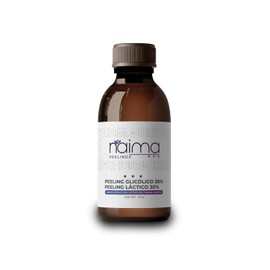 NAIMA Peeling Ácido Glicólico 30% AHA + Ácido Láctico 30%, 50ml | Exfoliación Facial Química Avanzada | Tratamiento para Piel Radiante | Fórmula Efectiva Antimachas