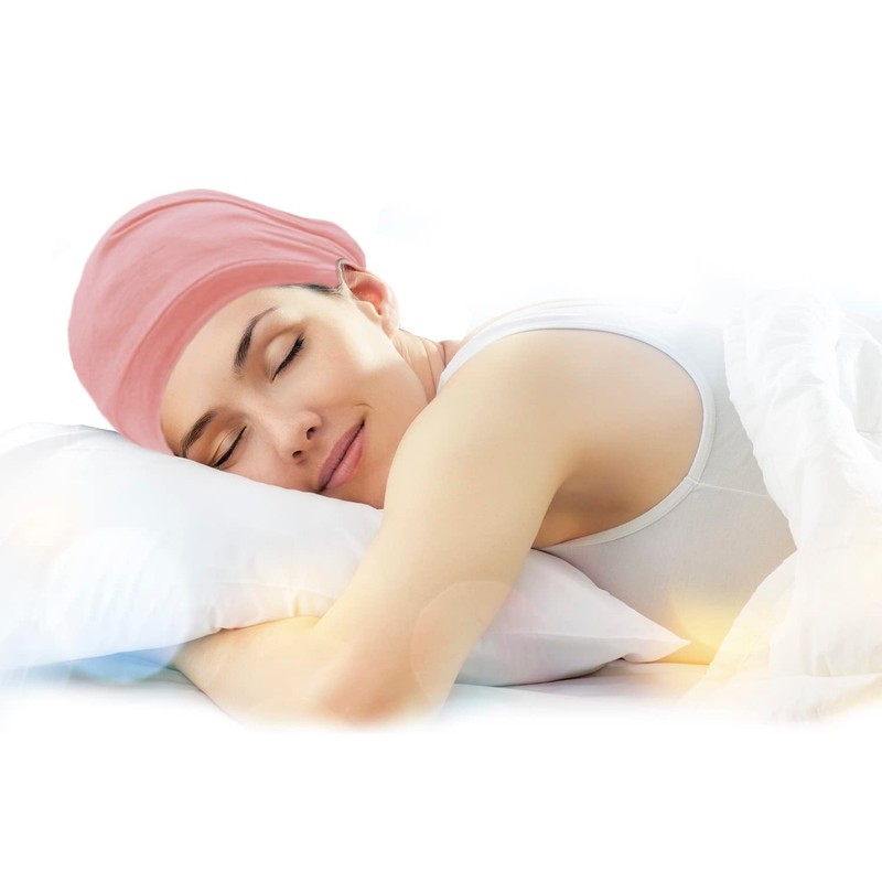 NICPOO Silk Satin Bonnet Hair Wrap for Sleeping, 2 Pcs