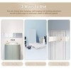 Dripex 3 Way Mirror with Led Lights for Men or