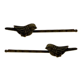 Ornate Gold-Tone Hair Pin Set Of Two GRMT36