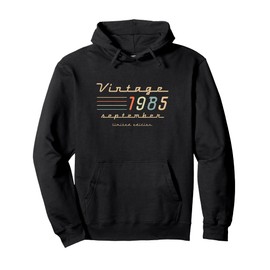 40th Birthday Gifts For Men September 1985 40 Year Old Bday Pullover Hoodie