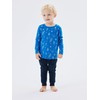 NAME IT Boy Long Sleeve Sleepwear Set, skydiver