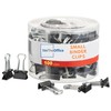1InTheOffice Micro Binder Clips, Micro Binder Clips, Paper Clamp,"100 Clips"