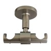 Refila 2 Pack Diameter 19mm(0.75 inch) Double Curtain Rod Bracket