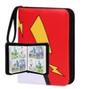 Trading Card Binder,400 Pockets Card Holder with 50 Removable Sleeves