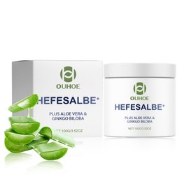 Shefave Hefesalbe, Hautreparatur Natürliche Hefecreme mit Aloe Vera & Ginkgo Biloba, Hefe Salbe Körper Creme, Gesichtspflege für Raue und Trockene Haut, für alle Hauttypen Frauen und Männer