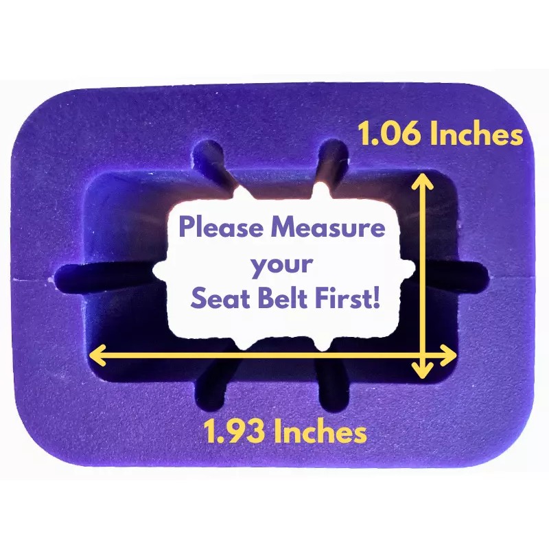 Buckle Booster™ Seat Belt Receptacle Raiser - Long Neck Pull