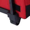 Large Capacity Rolling Cooler Box Insulated with Wheels Red for