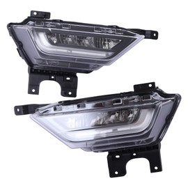 MARTEXBUY 1 Pair Fog Lights, Upgrade LED Fog Lights with Turn Signal Compatible with Ford F150 2021 2022, Fog Lamps Assembly Kit Bumper Lamps Passenger & Driver Side