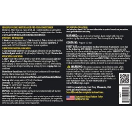 General Finishes Water Based Wood Stain, 1 Quart, Natural
