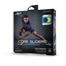 PTP Dynamic Training Discs Core Sliders Lime One Size