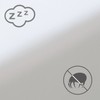 Tural - Waterproof and breathable anti-dust mite mattress cover Size