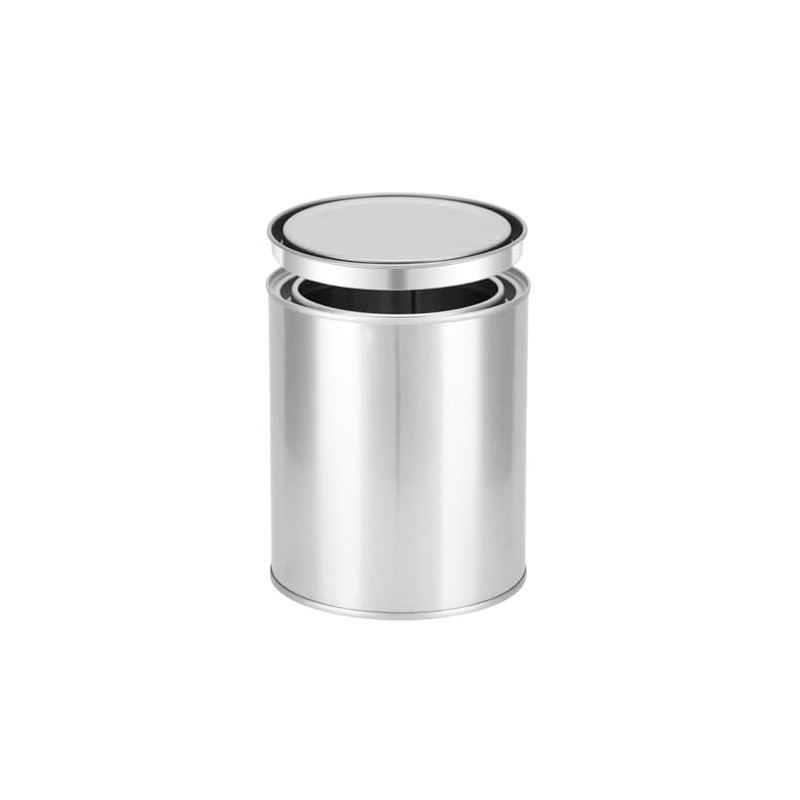 QWORK 6 Pack 1 Quart Metal Paint Cans with Lids