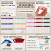 Pack of 27 Portable Pill Pill Bags Transparent Plastic Mini
