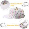 PEECABE Kids Baseball Hat Novelty Flat Brim Toddler Sun Hat