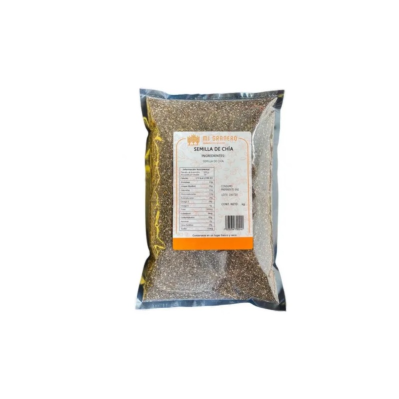 Chia Semilla Granel 5 Kilogramos