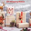 Bangbobi Christmas Gift Ribbon 4 Rolls Satin Ribbon - Ribbon