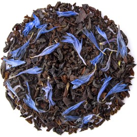 Earl Grey Loose Leaf Tea, Updated Classic Assam Tea With Blue Cornflower Petals, Fresh Whole Leaf Blend in Reusable Gift Canister, 3.53 Ounce Loose Leaf Tea Canister Makes 35-50 Cups