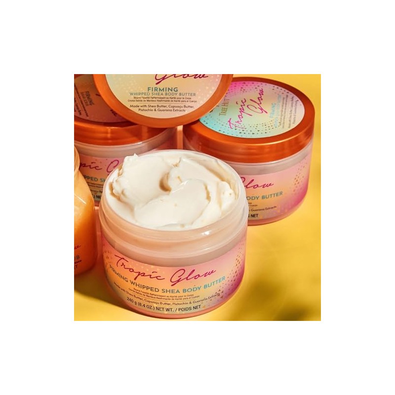 TREE HUT, Whipped Body Butter Tropic Glow, Manteca Corporal Hidratante,